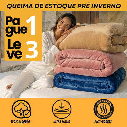 [COMPRE 1, LEVE 3] MellowSoft™ Edredom Premium Algodão Turco - Conforto de Hotel 5 Estrelas